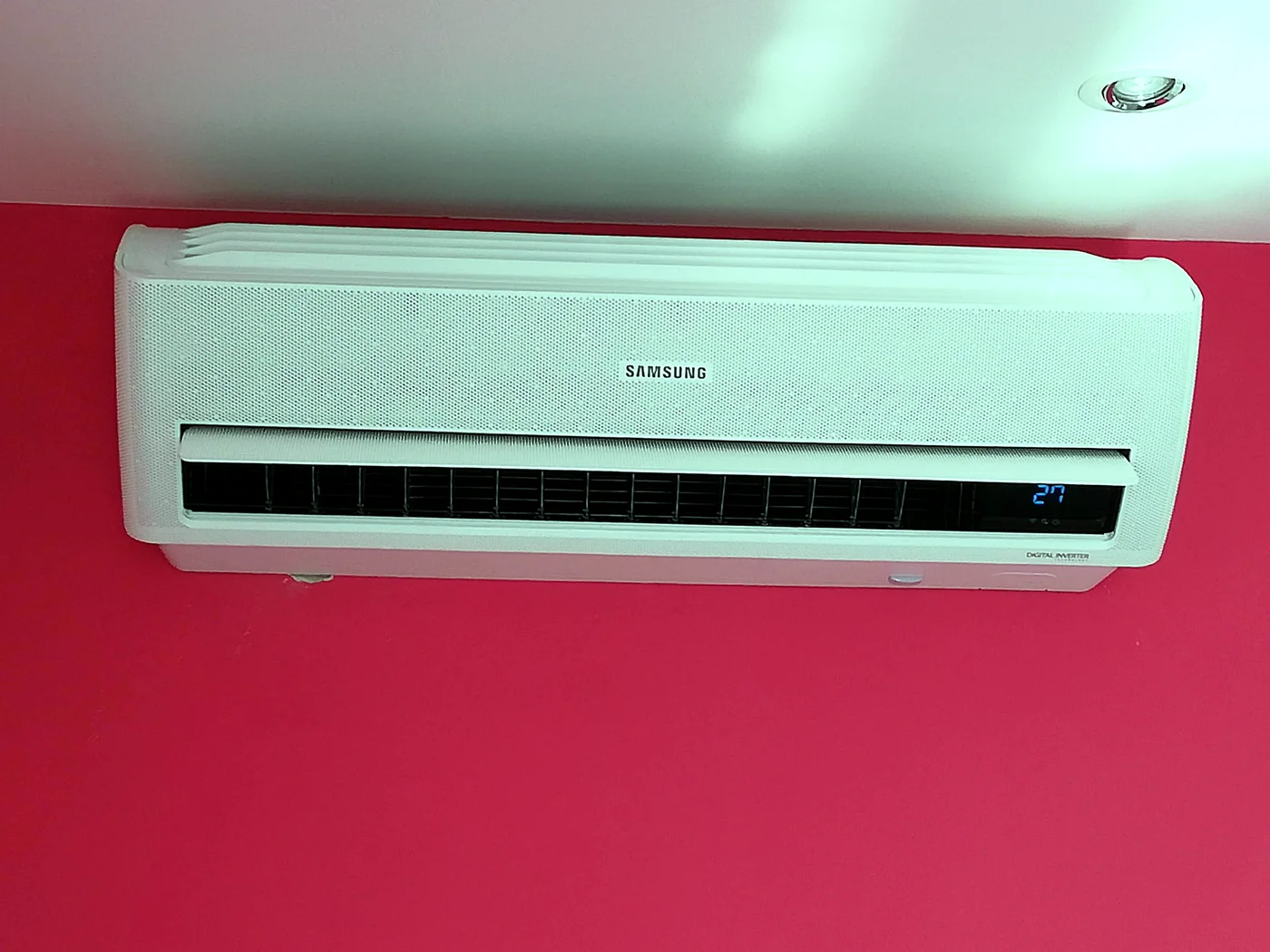 Nástěnná klimatizace Samsung WindFree v interiéru